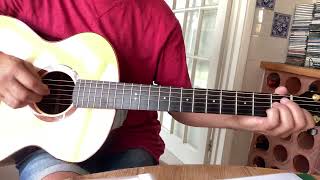 Turquoise blue incredible string band guitar lesson Mike Heron