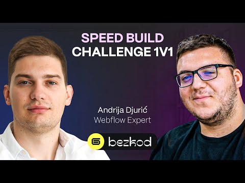 Webflow Speed Build Challenge With Flow Starter #1 - BEZKOD