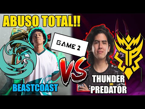🔥 BEASTCOAST VS THUNDER PREDATOR BO3[GAME 2] UPPER DIVISION: OGA DPC SOUTH AMERICA REGIONAL - DOTA 2