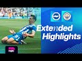 EXTENDED HIGHLIGHTS Brighton V Man City Premier League
