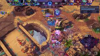 20렙 한타 한조 5인궁 뚝배기 깨기