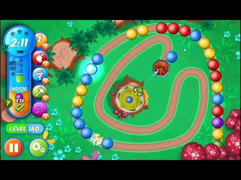 Marble Woka Woka Level 160 - NO BOOSTERS 🐢 | SKILLGAMING ✔️