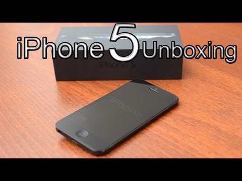 iPhone 5 Unboxing (Deutsch/German)