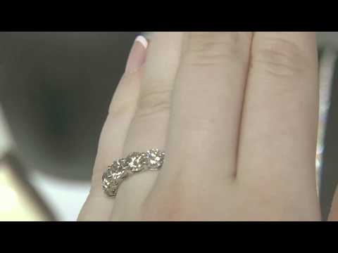 2.60ct Five Stone Diamond Eternity Ring MD042