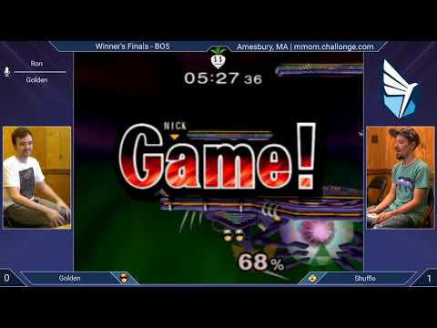 MMOM161 SSBM - Golden (C. Falcon) vs. Shuffle (Sheik) - Melee WF