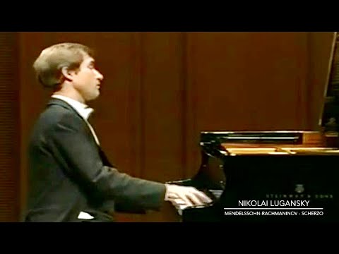 Rachmaninoff Paraphrasing Mendelssohn : A Midsummer Night's Dream. Scherzo - Lugansky