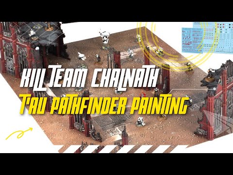 Kill Team - Chalnath, Painting some T'au!