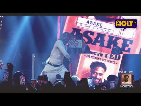 Asake- - Live Performance, Omo Ope, Houston, Mr Money with the Vibe, MMWTV US Tour