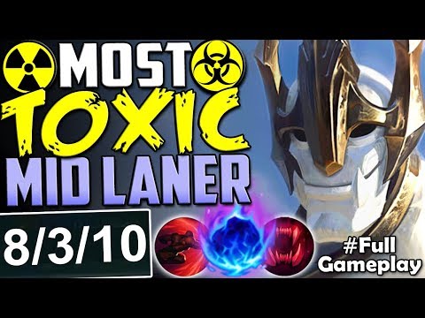 THE MOST TOXIC MID LANER EVER | New Runes Galio vs Nautilus TOP | RANKED SEASON 8 Gameplay
