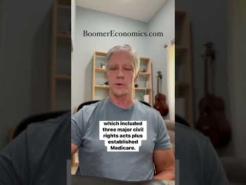 Um resumo de 1 minuto do presidente e LBJ