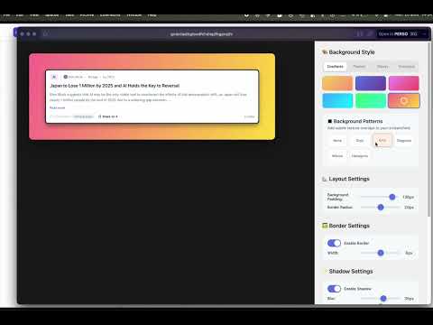 Item video thumbnail