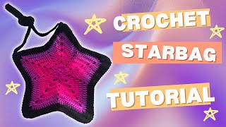 CROCHET STARBAG TUTORIAL |HopieDopeOfficial
