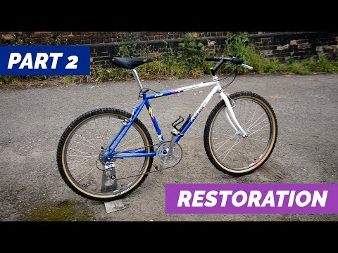 1989 Specialized Rockhopper Comp - Mountain Bike Restoration - Part 2