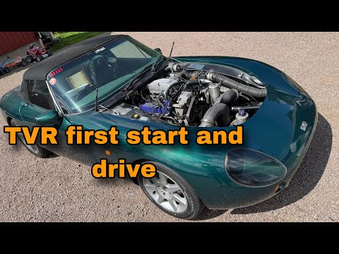 First Start and Test Drive of TVR Griffith After a lot of Work