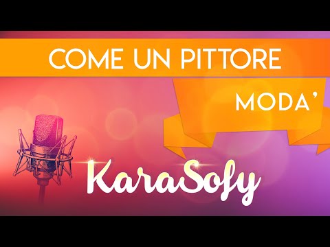 Come un pittore karaoke - Modà karaoke - KaraSofy - Sofia Del Baldo