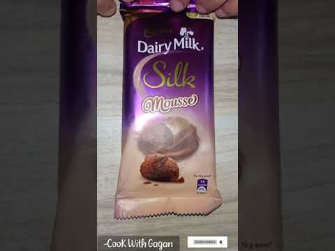 #DairyMilk Silk Mousse#shorts😋#yt shorts#share with chocolate lovers#new arrival of Cadbury#love🍫❤️🤤