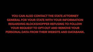 Blockshopper SUCKS - How to take legal action