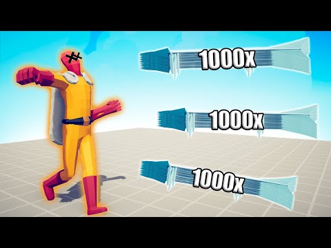 1000x OVERPOWERED ICE ARCHER vs UNITS - TABS | Totally Accurate Battle Simulator 2023