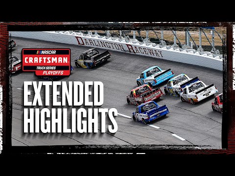 Playoffs Open With Battle at Darlington | 2025 NASCAR Truck Series Extended Highlights