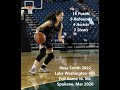 Rosa Smith #25 Black, Full Game, 3/5/20, LW vs. Mt Spokane, 
