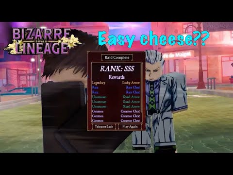 How to actually Beat Kira raid SSS in Bizarre Lineage! (OP Cheese Method)