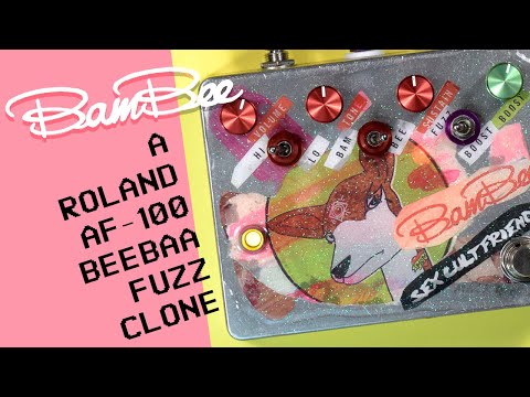 Sex Cult Friends - BamBee Fuzz & Treble Booster - Roland AF-100 Bee Baa Fuzz Clone image 5