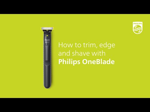 Philips OneBlade - How to Trim, Edge, and Shave with One Tool