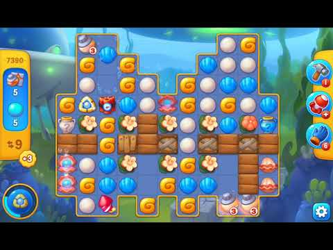 Fishdom 2021 - Level 7390   #playrix #fishdom #gaming