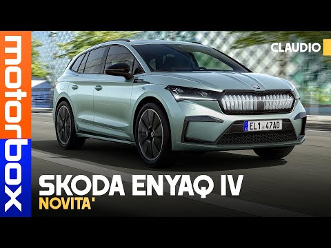 Nuova Skoda Enyaq | La prima ELETTRICA della Casa boema è un SUV COMPATTO!
