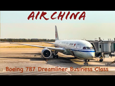 Miniatura YouTube dla Air China Boeing 787-9