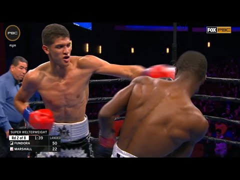 3rd-round KO// Sebastian Fundora vs. Donnie Marshall//Highlights