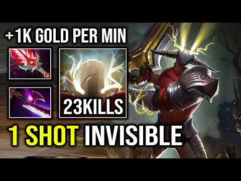 1 Shot Invisible Cleave +1K GPM Brutal Hit Like a Truck Hard Carry Sven Dota 2
