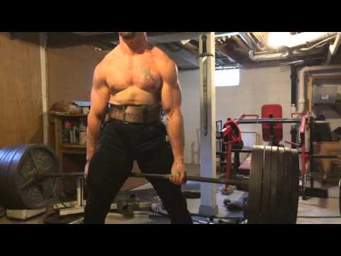 700 x 5 reps Jefferson deadlift