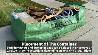 Dumpster or Dumpster Bag – Which One Is Right For Me?