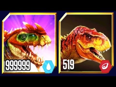 GORGOSUCHUS vs LEVEL 500 TREX (JURASSIC WORLD)