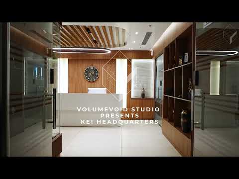 KUMAR EQUIPMENTS INDIA HEADQUARTERS DESIGN- BY VOLUMEVOID STUDIO (FURNITURE BY LAVISH FURNISHERS)