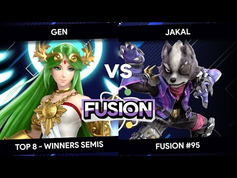 Fusion #95 - Gen (Palutena) vs Jakal (Wolf) - Top 8 - Winners Semis