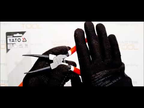 Съемник стопорных колец 180 мм сжим YATO для удобного использования Съемник стопорных колец 180 мм сжим YATO для удобного использования