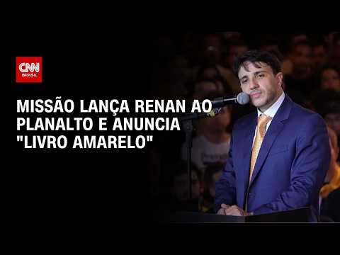 Missão lança Renan Santos e apresenta plano de governo “Livro Amarelo” em evento  | AGORA CNN