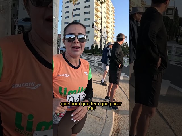 🚦Corrida de rua com semáforo #maniadecorrida