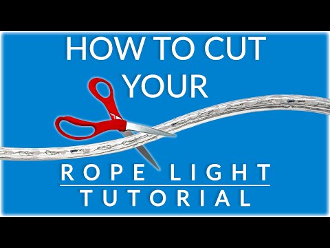 How To Cut LED Rope Light | AQLighting