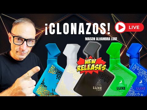 TOP 5 de la NUEVA línea de Maison Alhambra LUXE | En VIVO y IA