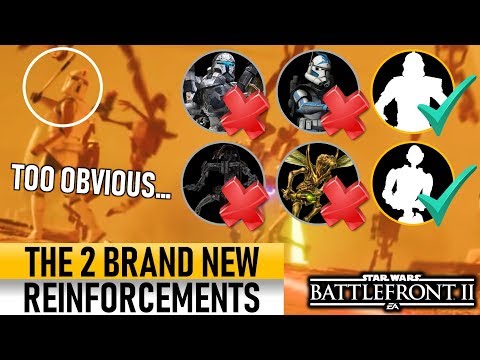 THE NEW REINFORCEMENTS ARE SO OBVIOUS! Star Wars Battlefront 2