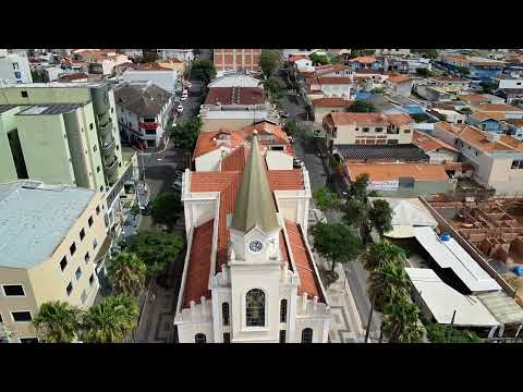 Praça de Monte Sião em Minas Gerais.