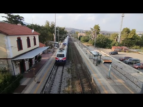 InterCity 61 passing Afidnai Station