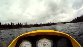 preview picture of video 'Down Gander river on seadoo part 1'