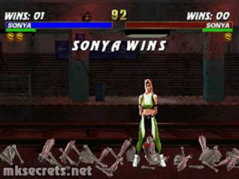Mortal Kombat Trilogy - Brutality - Sonya
