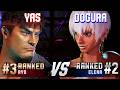 SF6 YAS 3 Ranked Ryu Vs DOGURA 2 Ranked Elena High Level Gameplay