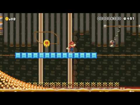 [빈스] 슈퍼 마리오 메이커 - ▲Bowsers Fire Fortress▲ 20170721