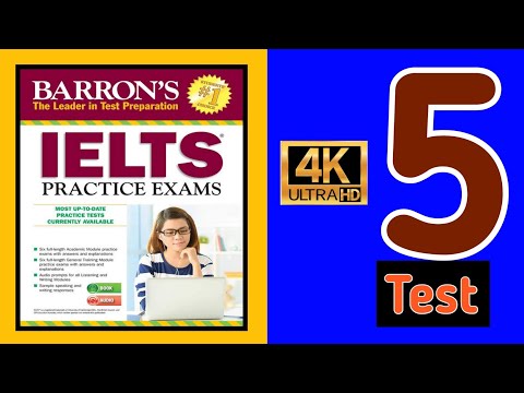BARRON'S IELTS LISTENING TEST - 5 | barron's ielts listening test - 5 | IELTS | RUTVIK IELTS |